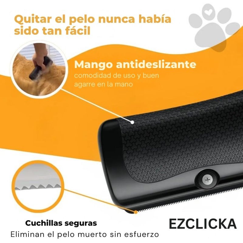 EZclicka - Cepillo de Aseo Canino